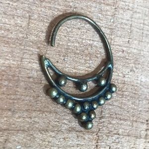 Nose Ring | Earring | Handmade in Bali | Brass